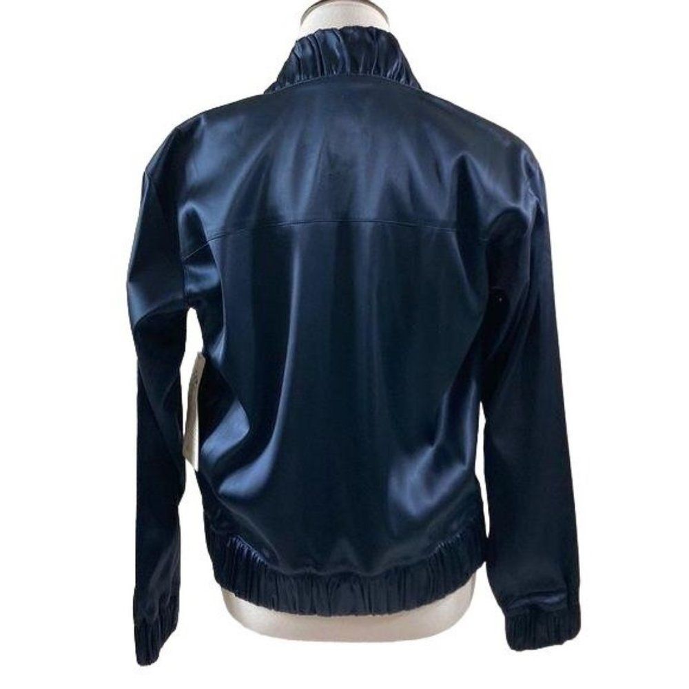 APL Athletic Propulsion Lab Women’s the Perfect Bomber Jacket Navy Small NWT - Picture 4 of 13